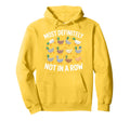 Duck Most Definitely Not All Row Mental Hoodie - Novelty Apparel Unisex - T-Shirt, Sweatshirt, Hoodie