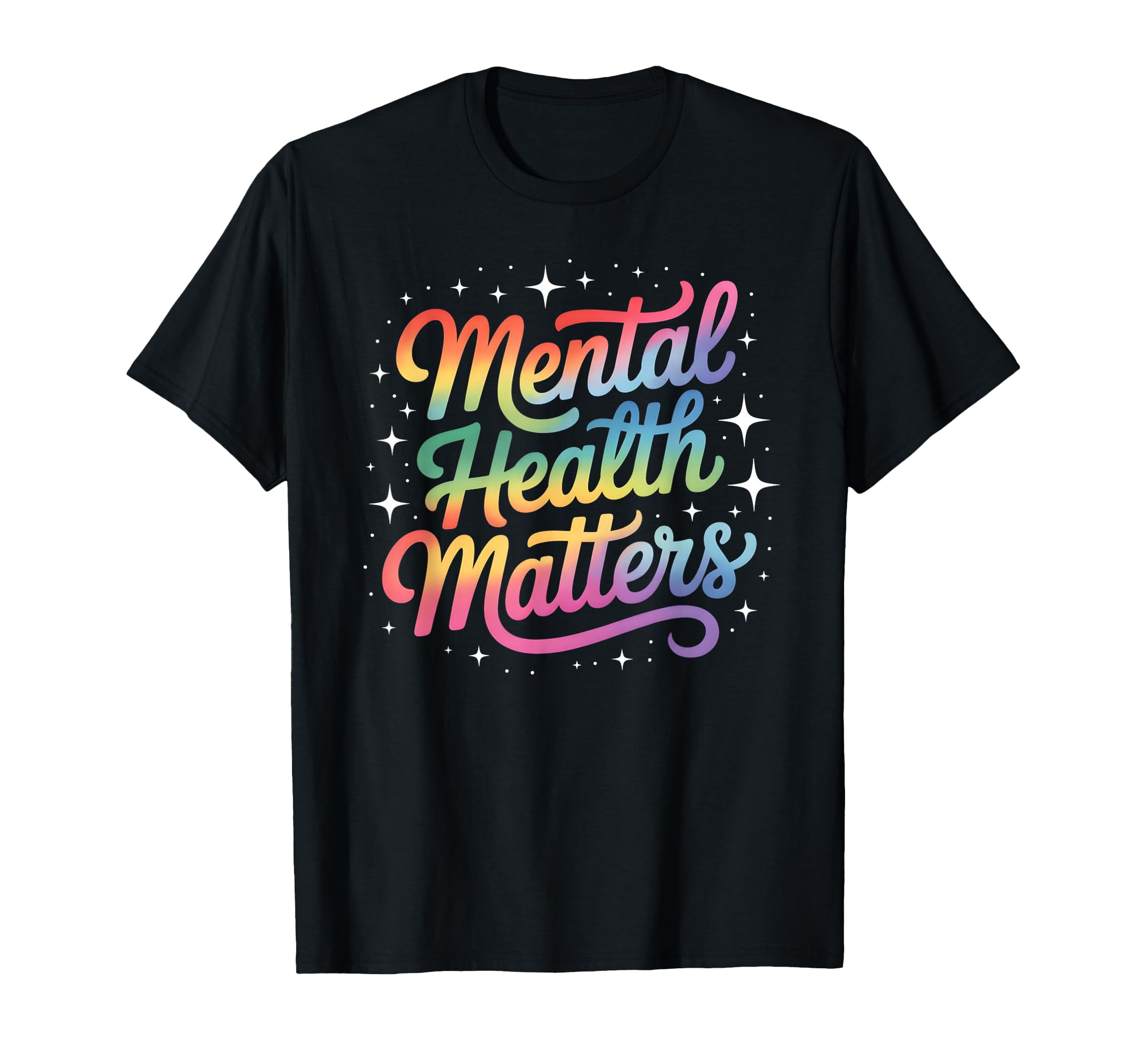 Kawaii Mental Health Matters T-Shirt - Custom Art Print for Adults - T-Shirt, Sweatshirt, Hoodie