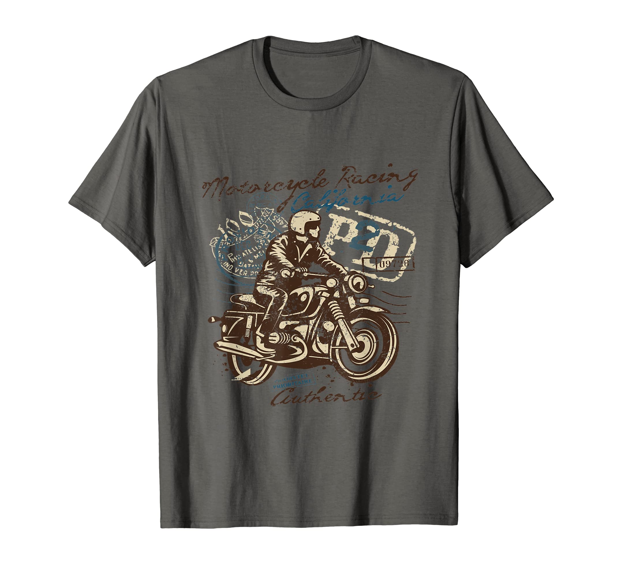 American Motorcycle California La Los T-Shirt - Unique Graphic Men Women - T-Shirt, Sweatshirt, Hoodie