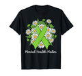 Mental Health Matters Green Ribbon T-Shirt - Graphic Print Men Women - T-Shirt, Sweatshirt, Hoodie