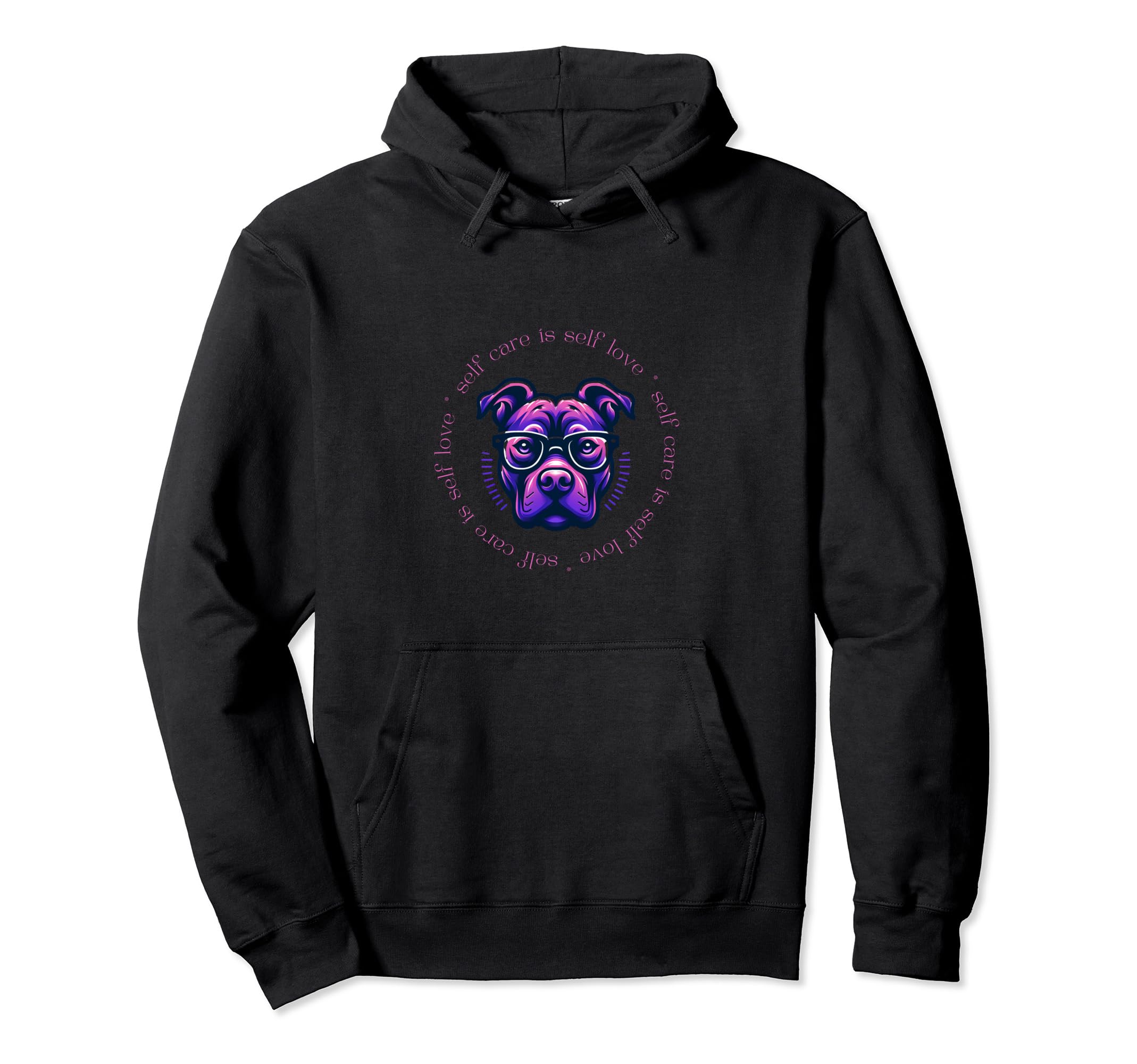 Shakevision Self Care Hoodie - Trendy Graphic for Adults - T-Shirt, Sweatshirt, Hoodie
