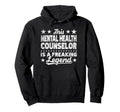 Funny Profession Mental Health Hoodie - Aesthetic Graphic for Adults - T-Shirt, Sweatshirt, Hoodie