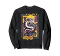 Nagoya City Synthwave 80S Dragon Sweatshirt - Aesthetic Graphic Unisex - T-Shirt, Sweatshirt, Hoodie