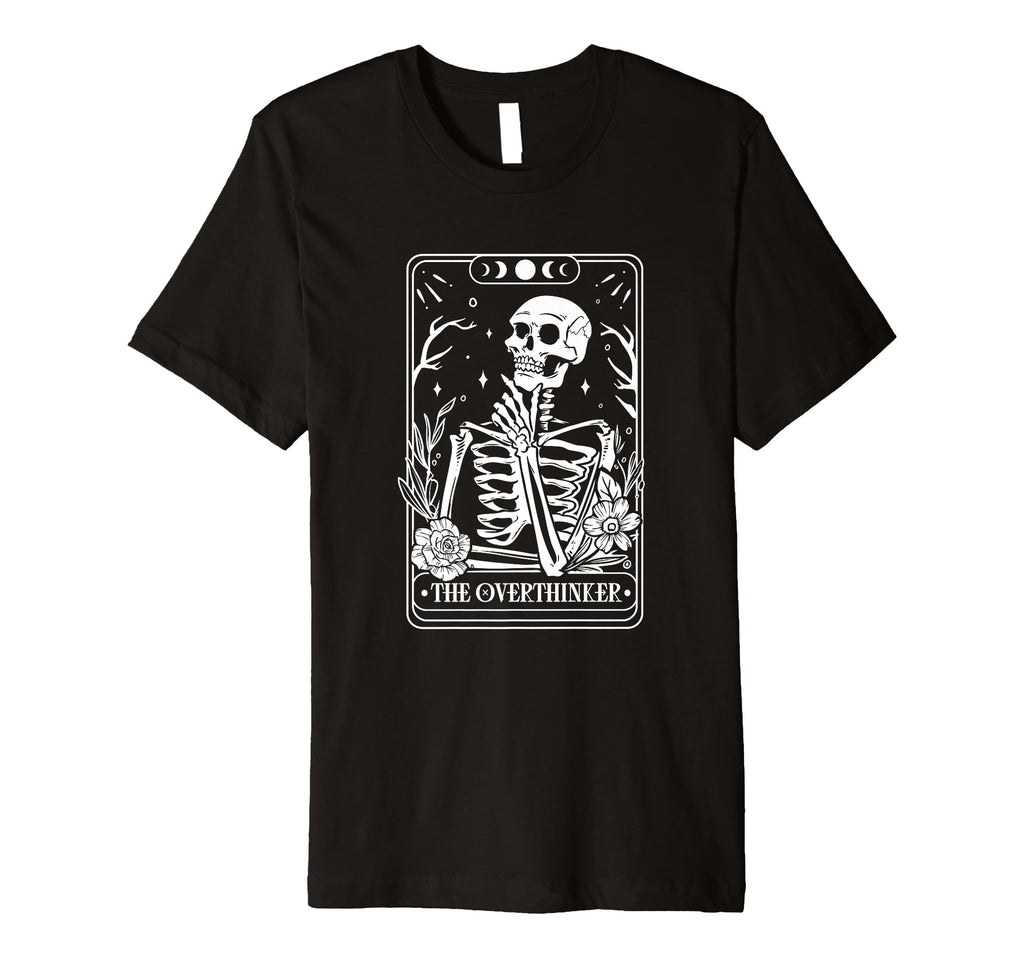 Overthinker Tarot T-Shirt - Aesthetic Graphic Unisex - T-Shirt, Sweatshirt, Hoodie