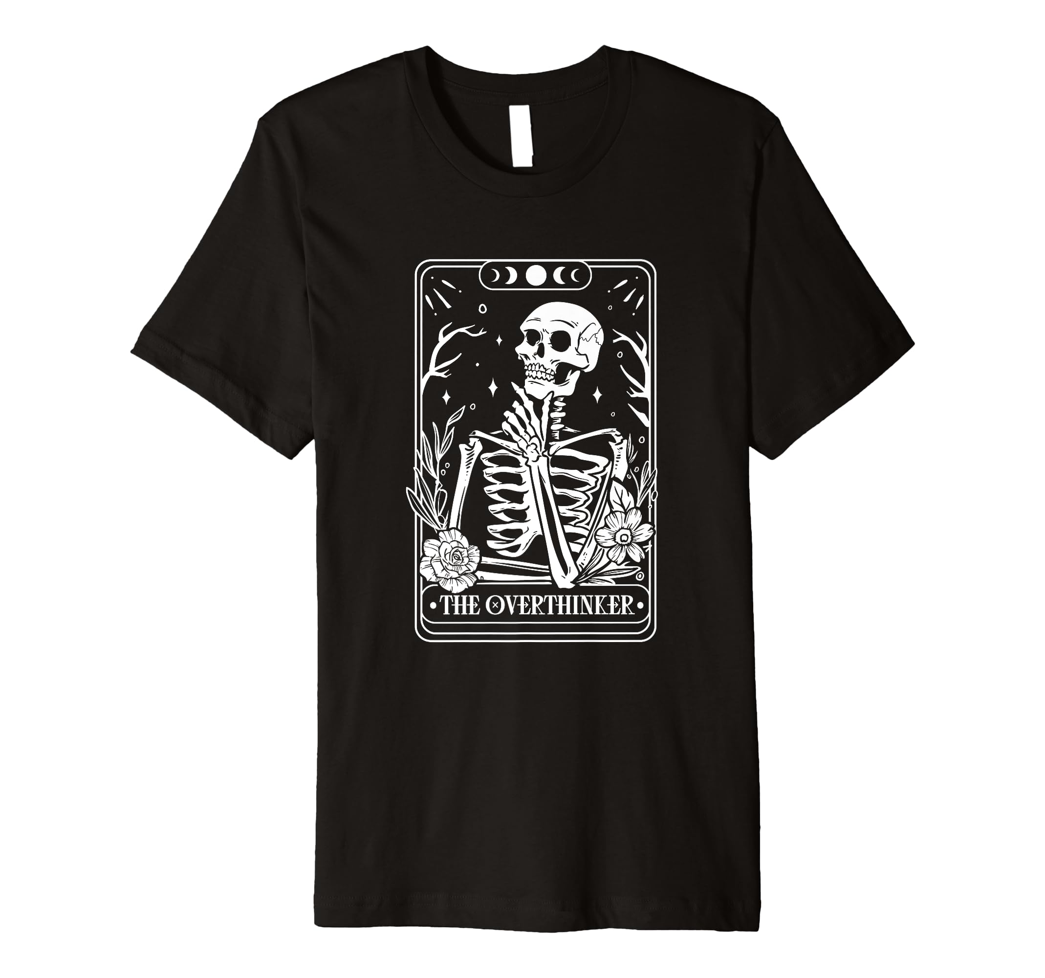 Overthinker Tarot T-Shirt - Aesthetic Graphic Unisex - T-Shirt, Sweatshirt, Hoodie