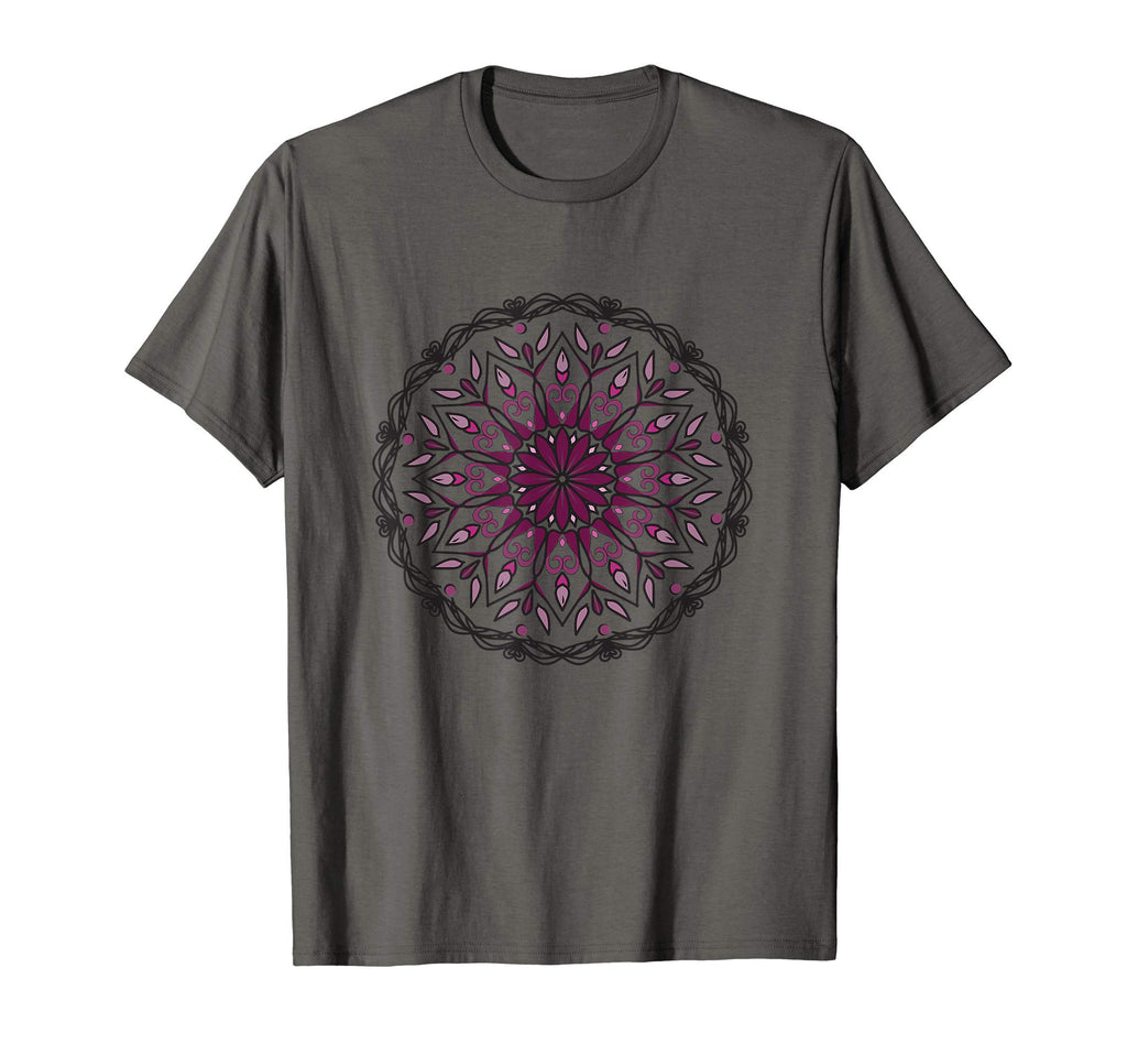 Purple Mandala Pattern T-Shirt - Trendy Graphic for Adults - T-Shirt, Sweatshirt, Hoodie