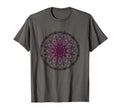 Purple Mandala Pattern T-Shirt - Trendy Graphic for Adults - T-Shirt, Sweatshirt, Hoodie