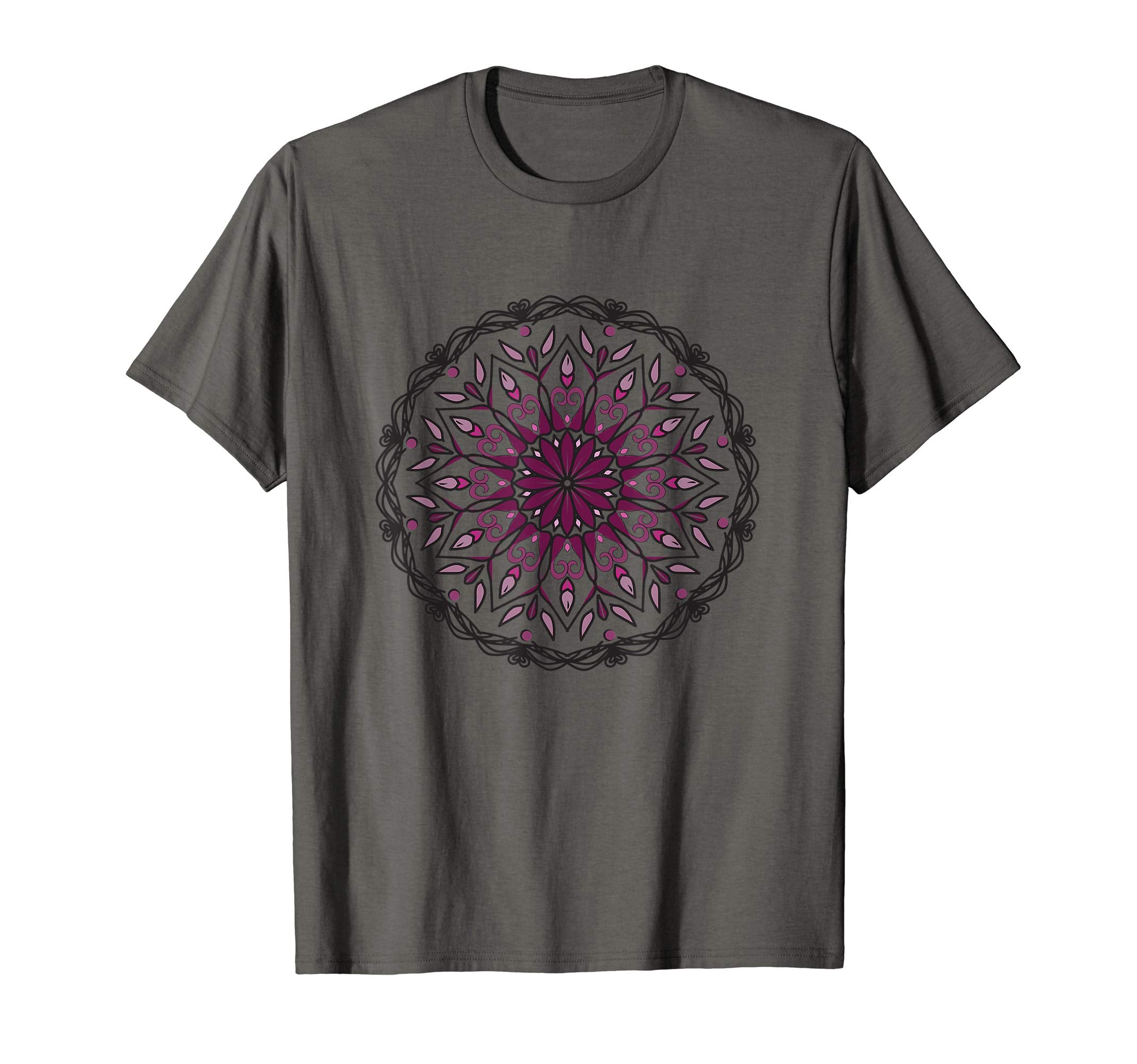 Purple Mandala Pattern T-Shirt - Trendy Graphic for Adults - T-Shirt, Sweatshirt, Hoodie