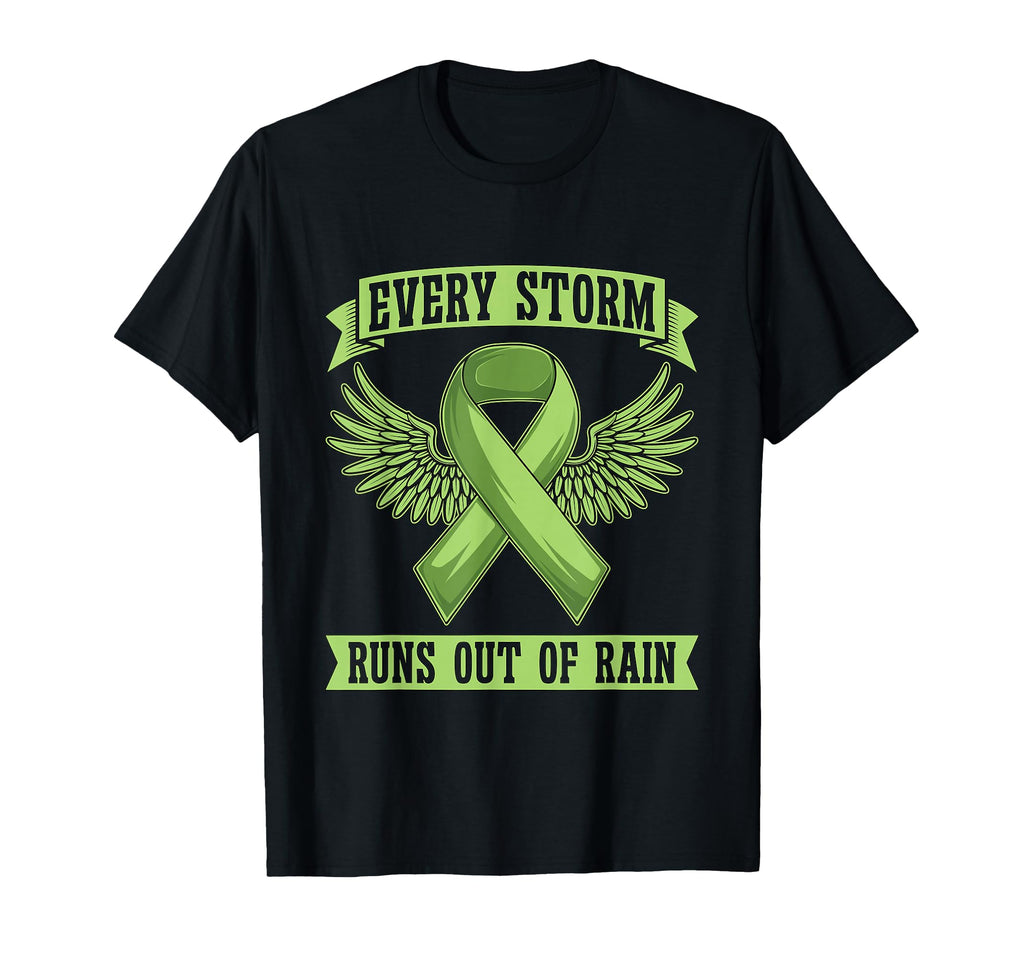 Every Storm Runs Out Rain Health T-Shirt - Minimalist Print for Adults - T-Shirt, Sweatshirt, Hoodie
