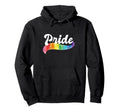 Gay Pride Rainbow Watercolor Hoodie - Casual Everyday Wear for Adults - T-Shirt, Sweatshirt, Hoodie