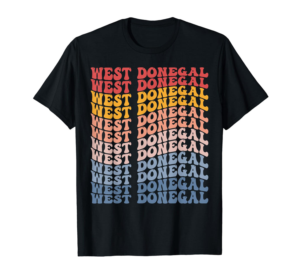 West Donegal City Groovy T-Shirt - Unique Graphic Unisex - T-Shirt, Sweatshirt, Hoodie