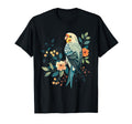 Budgie Parakeet Bird Mom Budgerigar T-Shirt - Novelty Apparel Unisex - T-Shirt, Sweatshirt, Hoodie