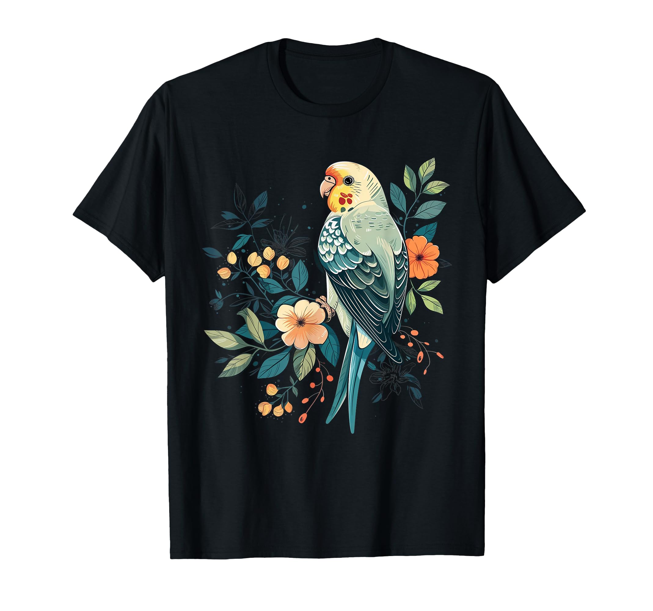 Budgie Parakeet Bird Mom Budgerigar T-Shirt - Novelty Apparel Unisex - T-Shirt, Sweatshirt, Hoodie