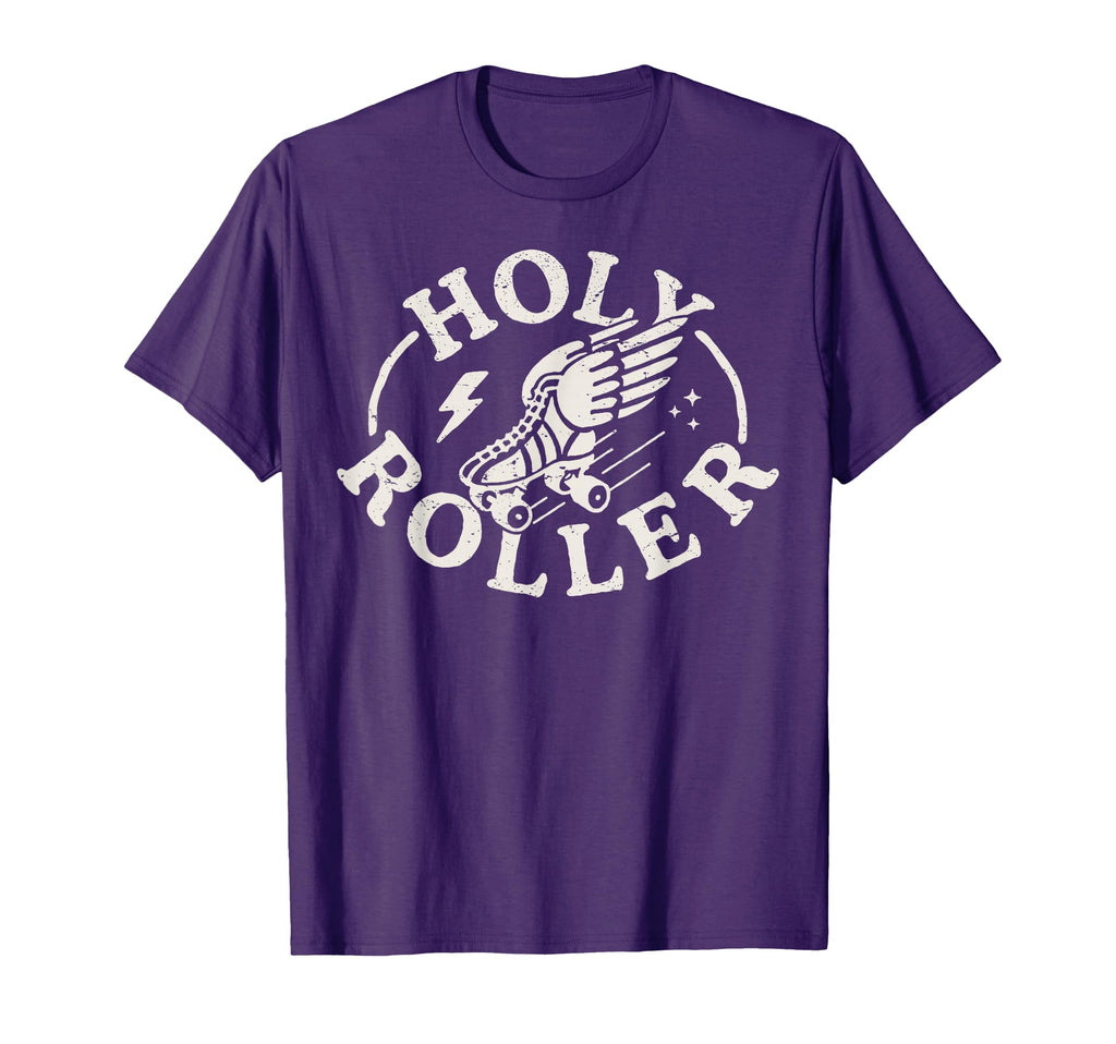 Holy Roller Skating Skater Skate T-Shirt - Novelty Apparel for Adults - T-Shirt, Sweatshirt, Hoodie