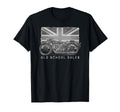 Old School Rules British 1930 Motorcycle T-Shirt - Graphic Print Unisex - T-Shirt, Sweatshirt, Hoodie