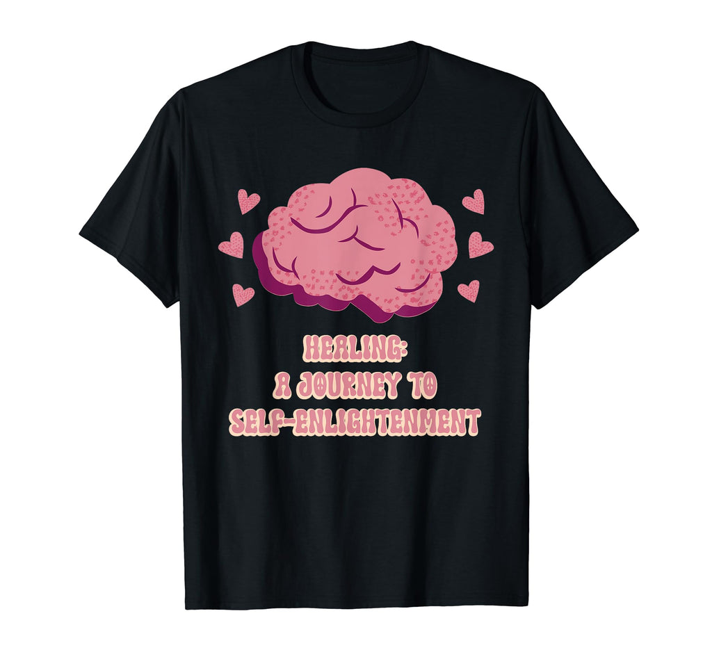 Healing Journey To Self Enlightenment T-Shirt - Novelty Apparel for Adults - T-Shirt, Sweatshirt, Hoodie