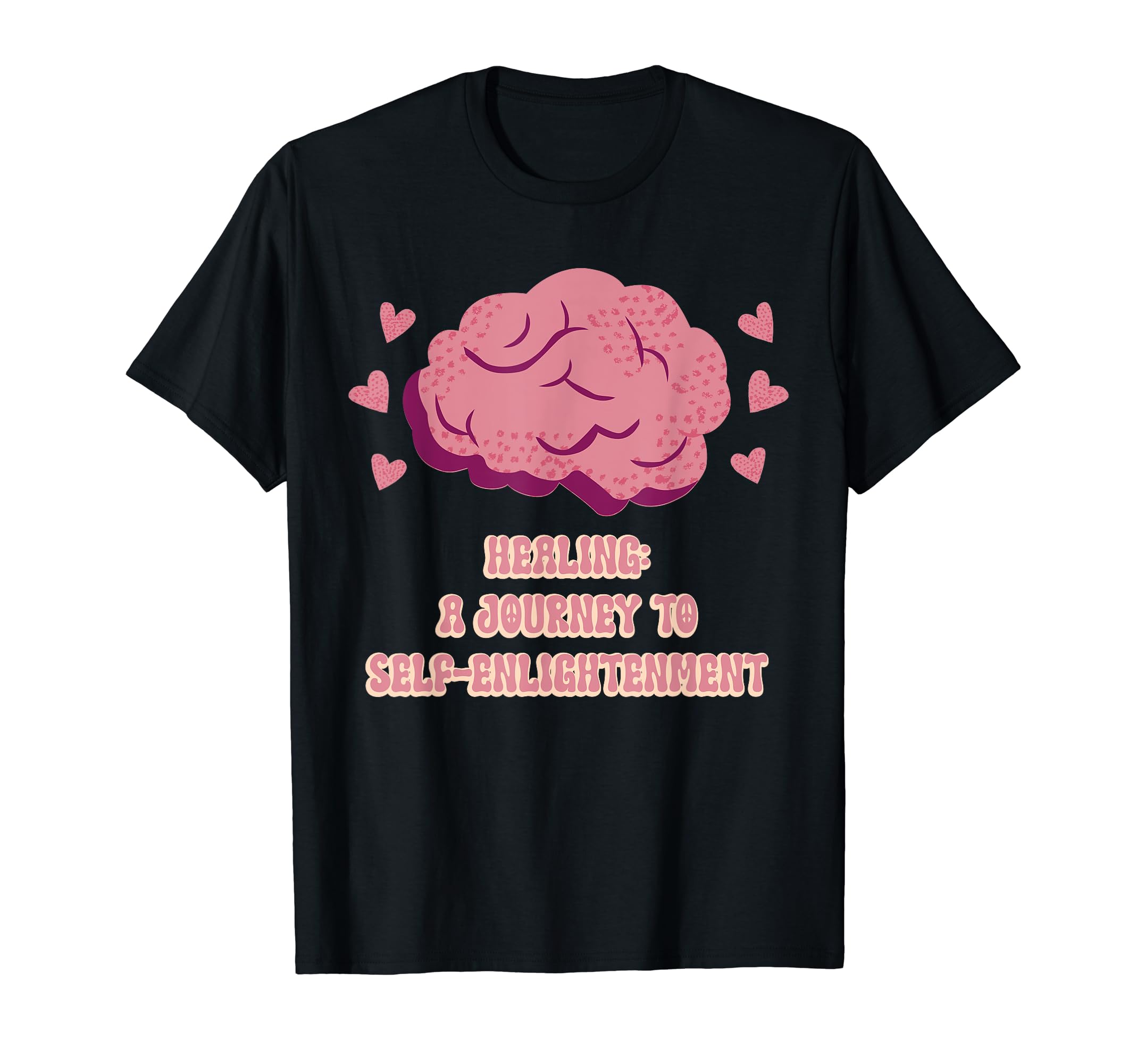 Healing Journey To Self Enlightenment T-Shirt - Novelty Apparel for Adults - T-Shirt, Sweatshirt, Hoodie