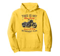Motorbike Retirement Plan Retired Grandad Hoodie - Trendy Graphic Unisex - T-Shirt, Sweatshirt, Hoodie