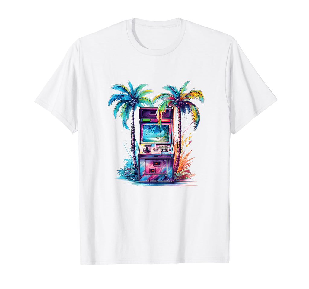 Aesthetic Vaporwave 80S 90S Arcade T-Shirt - Unique Graphic for Adults - T-Shirt, Sweatshirt, Hoodie