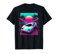 Synthwave Supercar Retrowave 80S Sports T-Shirt - Novelty Apparel Unisex - T-Shirt, Sweatshirt, Hoodie