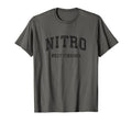 Nitro West Virginia Wv Athletic Sports T-Shirt - Minimalist Print Men Women - T-Shirt, Sweatshirt, Hoodie