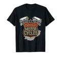 1948 Panhead Motorcycle Distressed T-Shirt - Unique Graphic Men Women - T-Shirt, Sweatshirt, Hoodie
