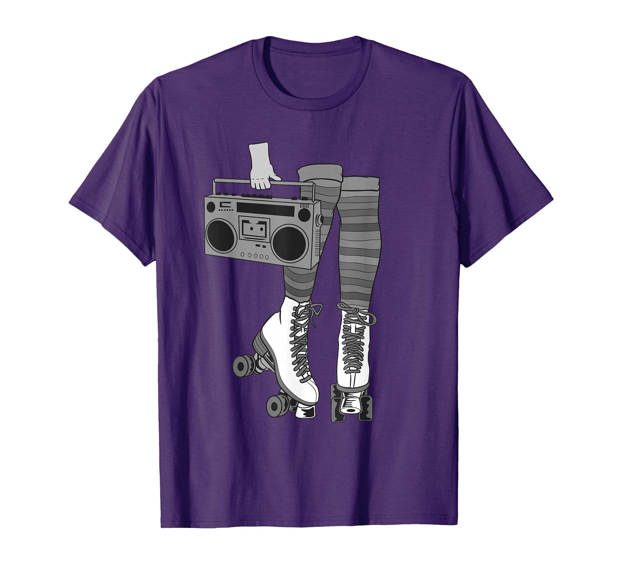 Rollerskates Funny 80S Roller Disco T-Shirt - Streetwear Style for Adults - T-Shirt, Sweatshirt, Hoodie