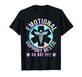 Do Not Pet Emotional Support Bestie T-Shirt - Custom Art Print Men Women - T-Shirt, Sweatshirt, Hoodie