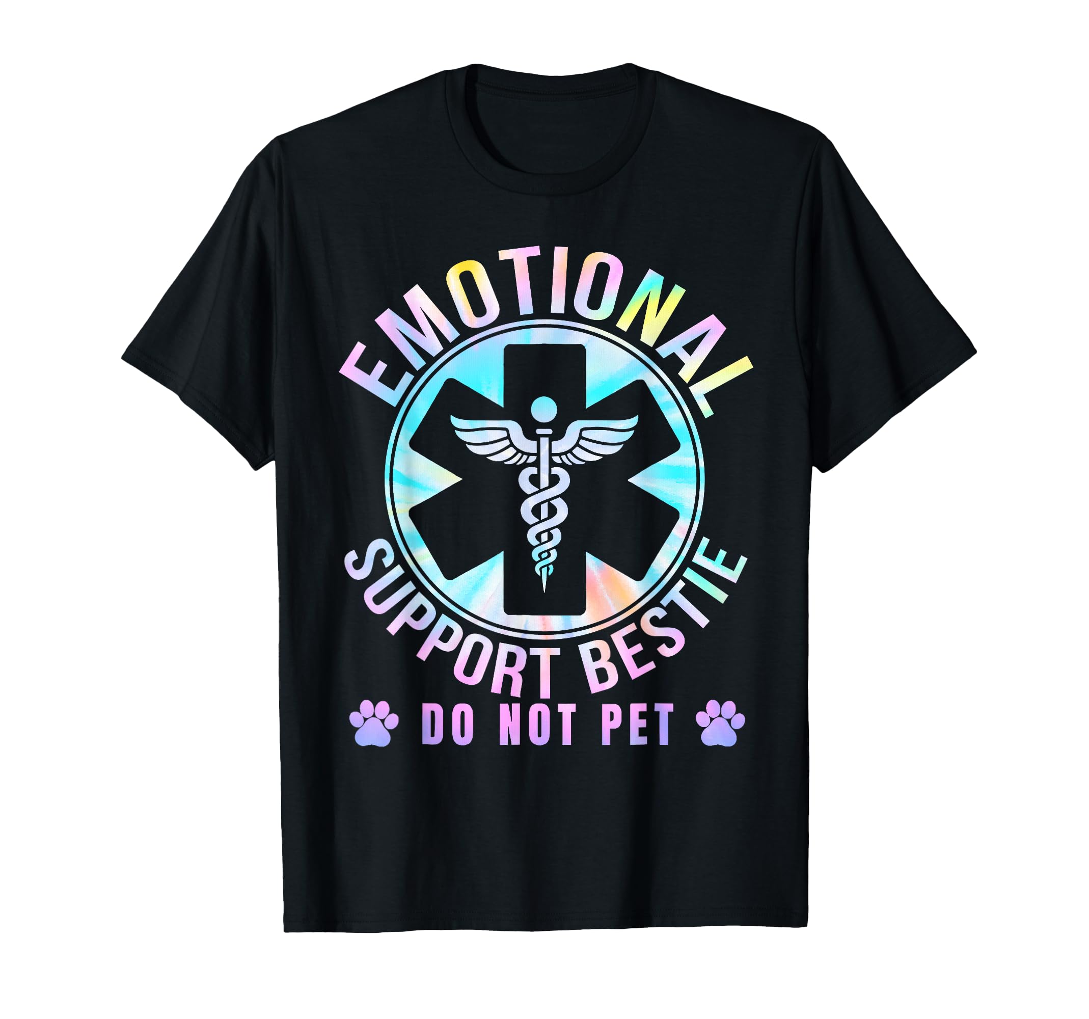 Do Not Pet Emotional Support Bestie T-Shirt - Custom Art Print Men Women - T-Shirt, Sweatshirt, Hoodie