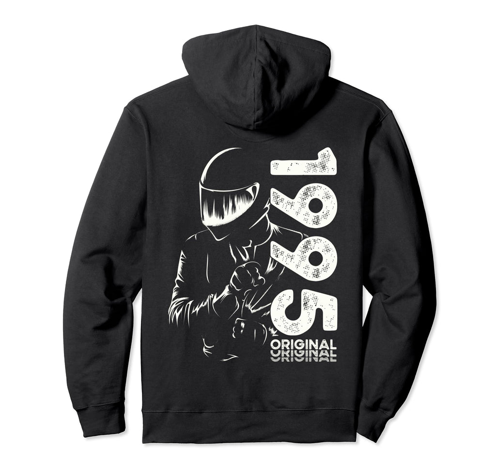30Th Birthday Motorcycle Motorcyclist Hoodie - Unique Graphic Men Women - T-Shirt, Sweatshirt, Hoodie