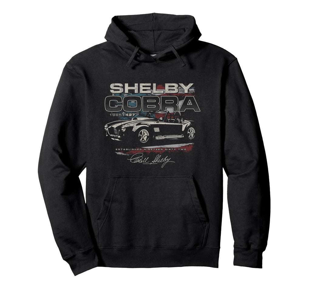 Shelby Cobra 1965 Est 1962 Hoodie - Graphic Print Unisex - T-Shirt, Sweatshirt, Hoodie