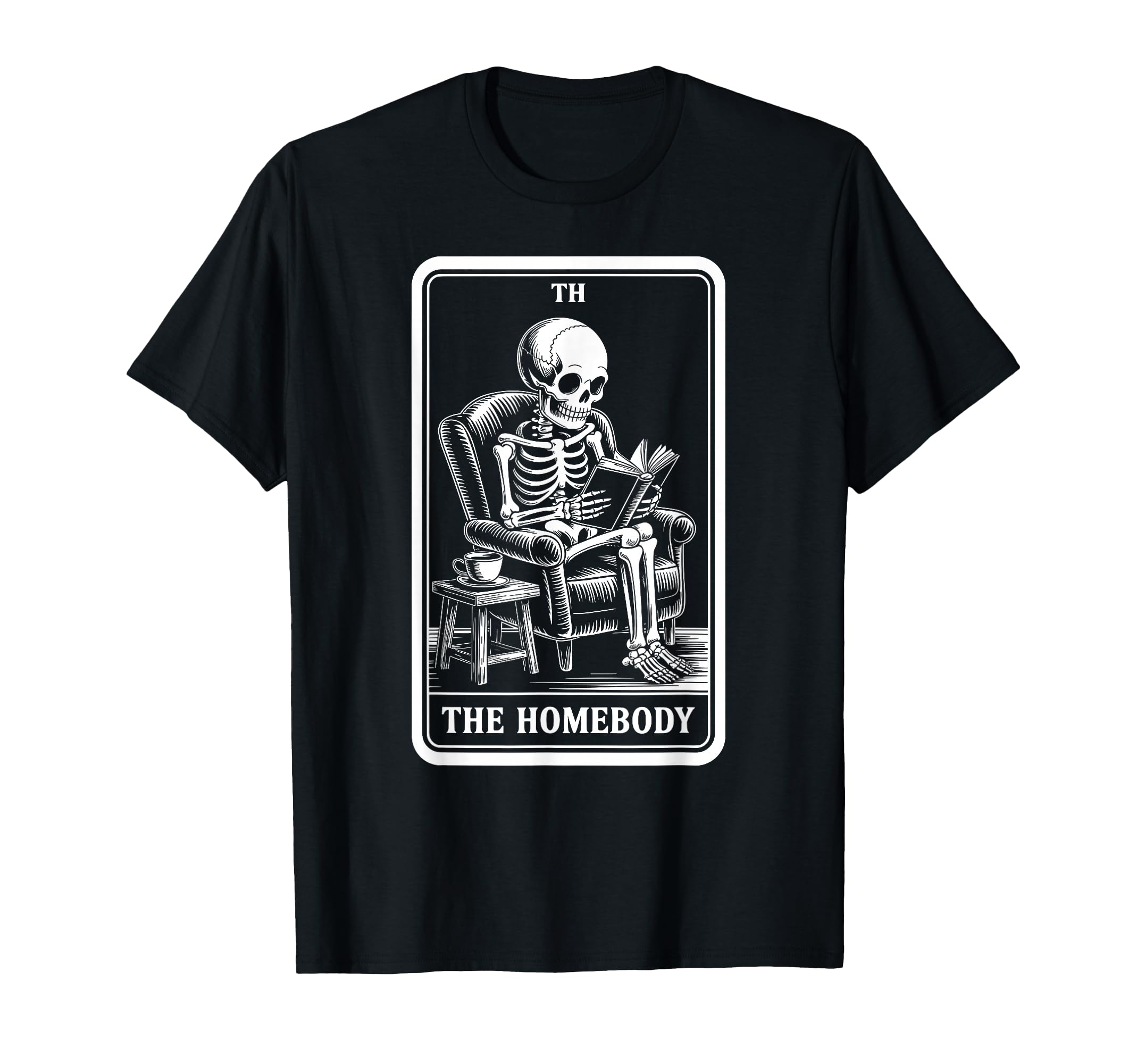 Homebody Tarot Card Indoorsy T-Shirt - Casual Everyday Wear for Adults - T-Shirt, Sweatshirt, Hoodie