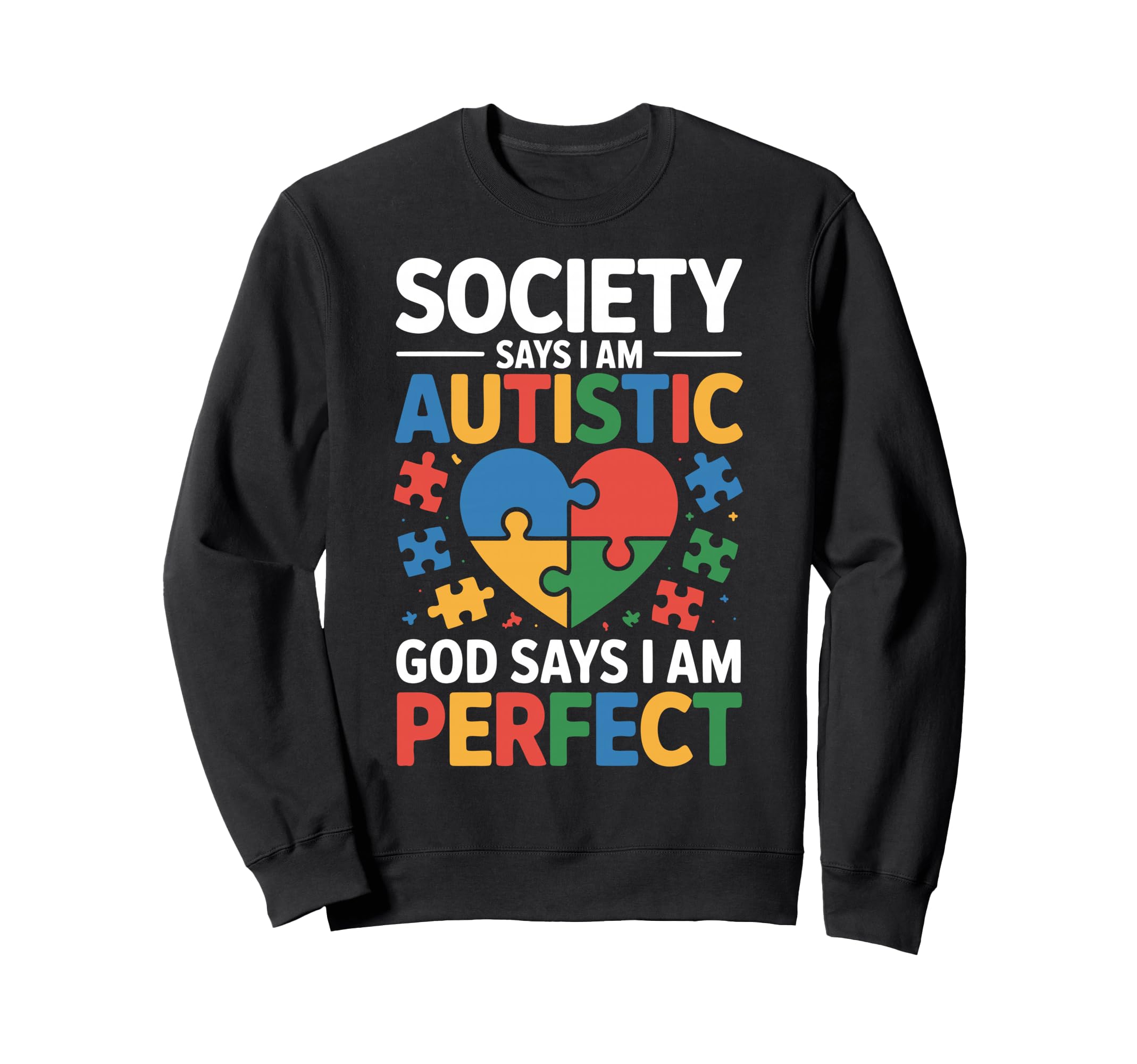 Autistic Child Family Autism Sweatshirt - Novelty Apparel Men Women - T-Shirt, Sweatshirt, Hoodie