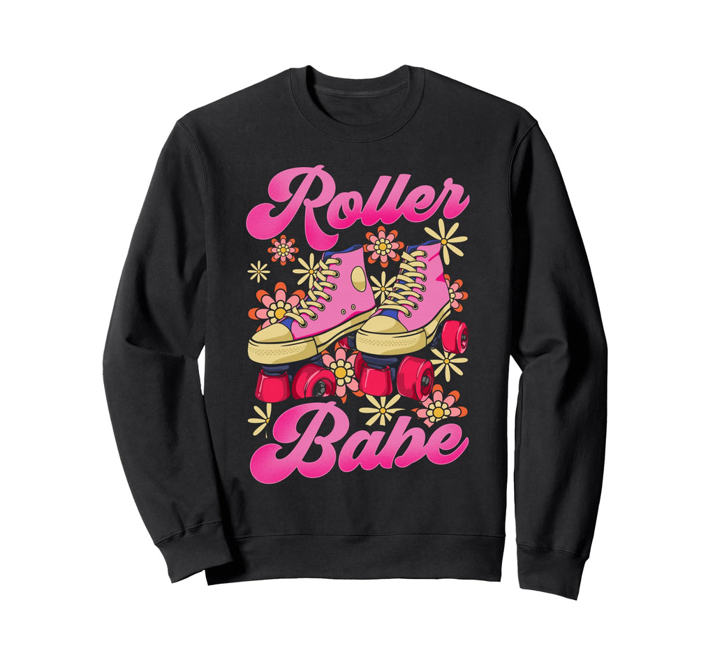 Roller Skating Skate 1970S Roller Sweatshirt - Streetwear Style for Adults - T-Shirt, Sweatshirt, Hoodie