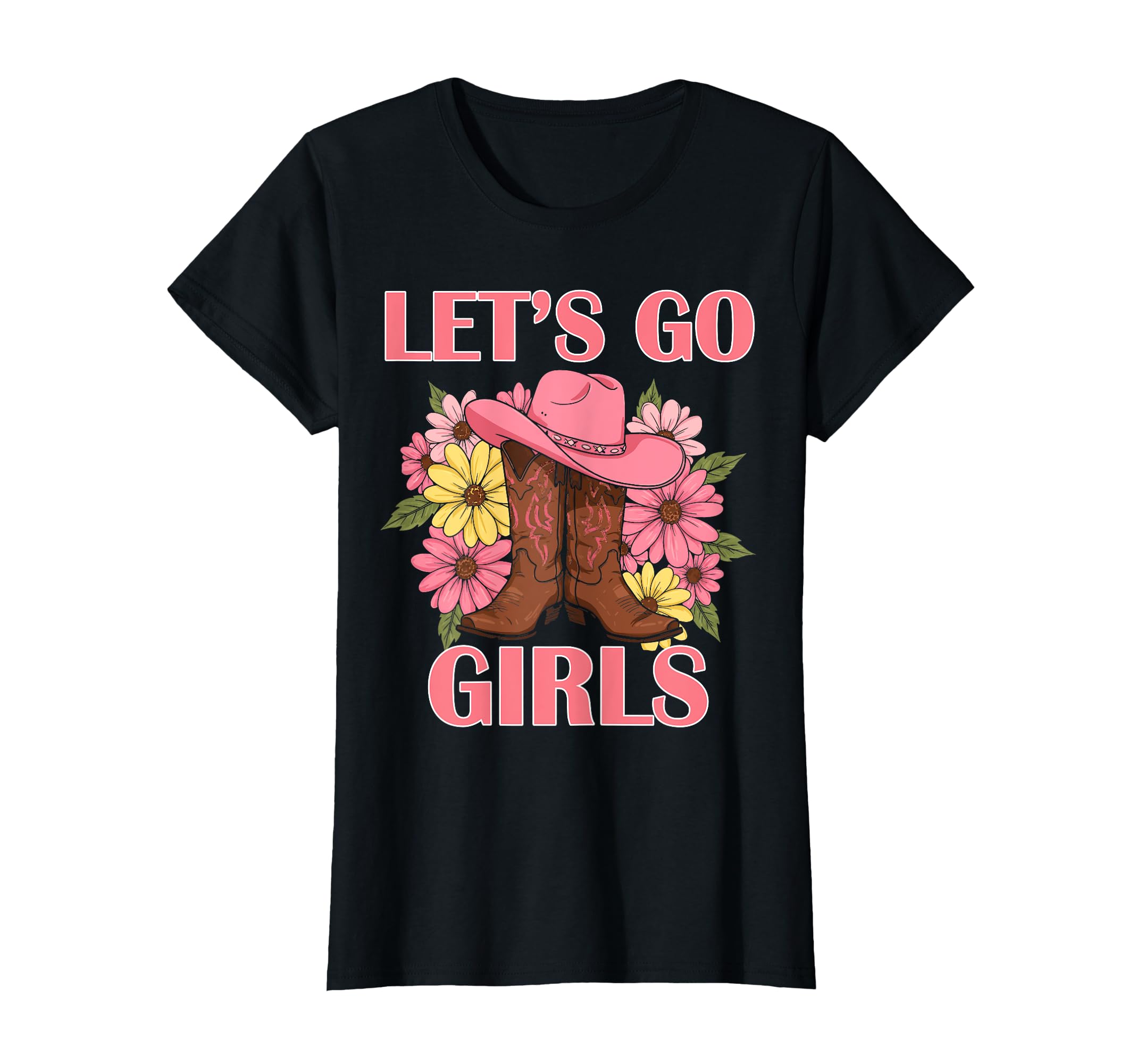Lets Go Tees Rodeo Western Love T-Shirt - Unique Graphic for Adults - T-Shirt, Sweatshirt, Hoodie