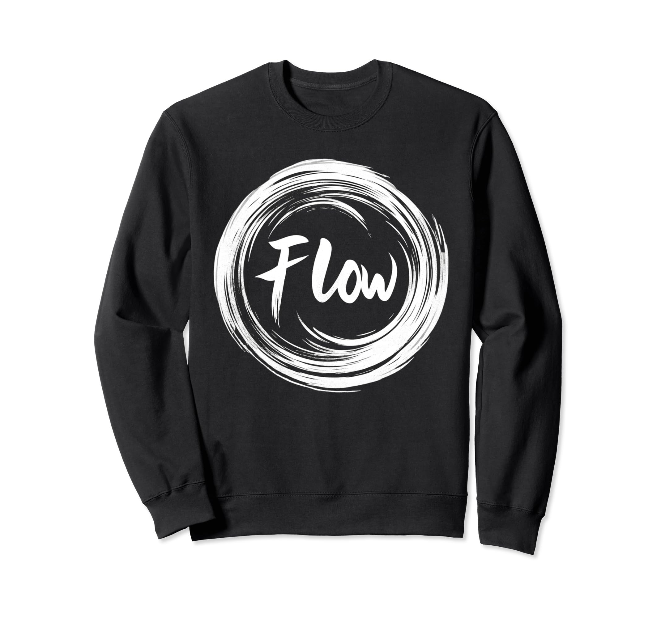 Zen Circle Flow Mindful Meditation Sweatshirt - Trendy Graphic for Adults - T-Shirt, Sweatshirt, Hoodie