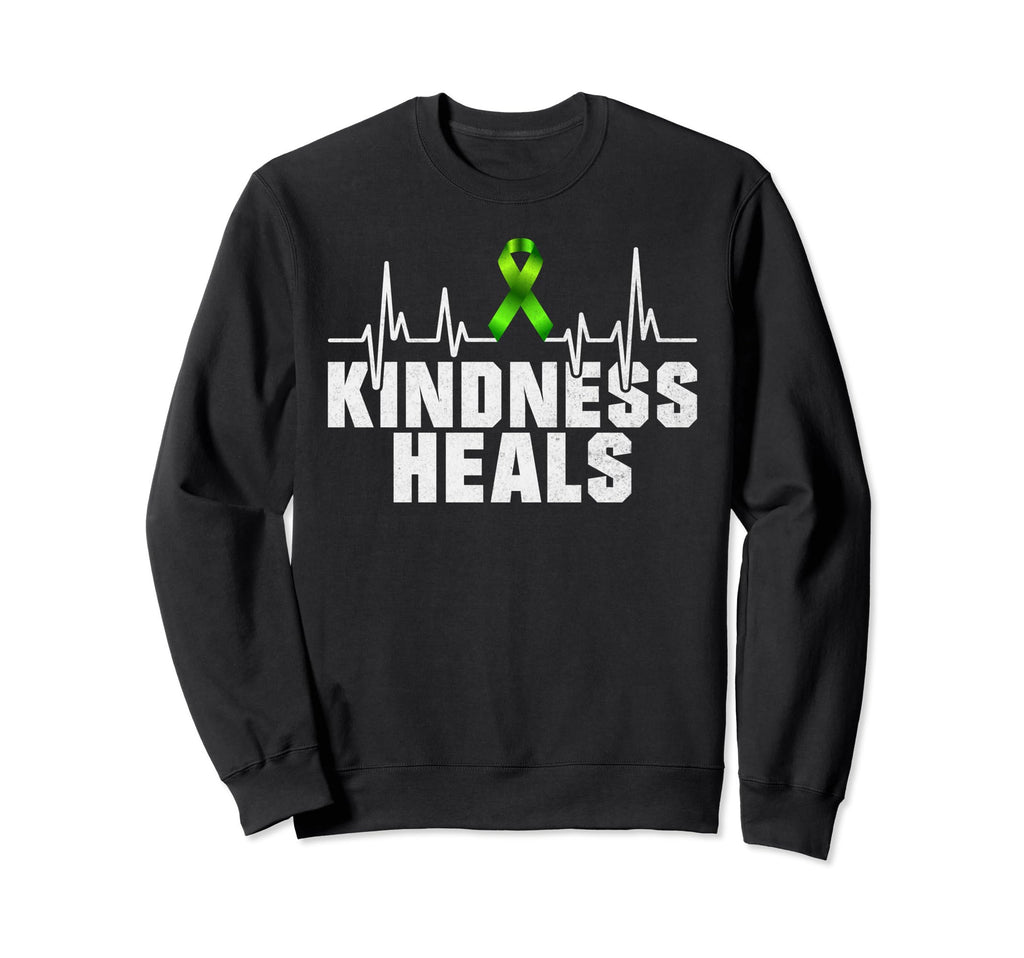 Kindness Heals Mental Health Sweatshirt - Graphic Print Unisex - T-Shirt, Sweatshirt, Hoodie
