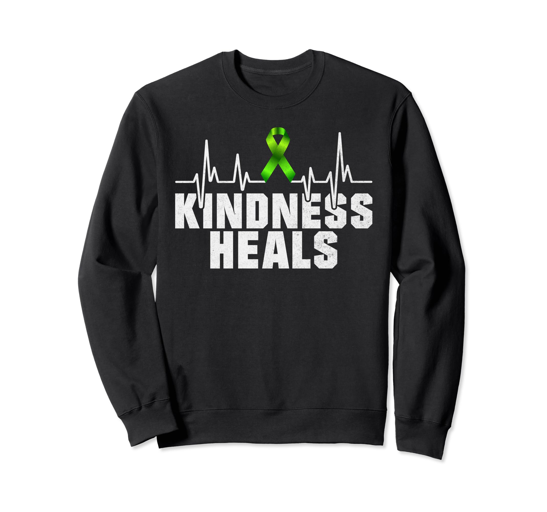 Kindness Heals Mental Health Sweatshirt - Graphic Print Unisex - T-Shirt, Sweatshirt, Hoodie