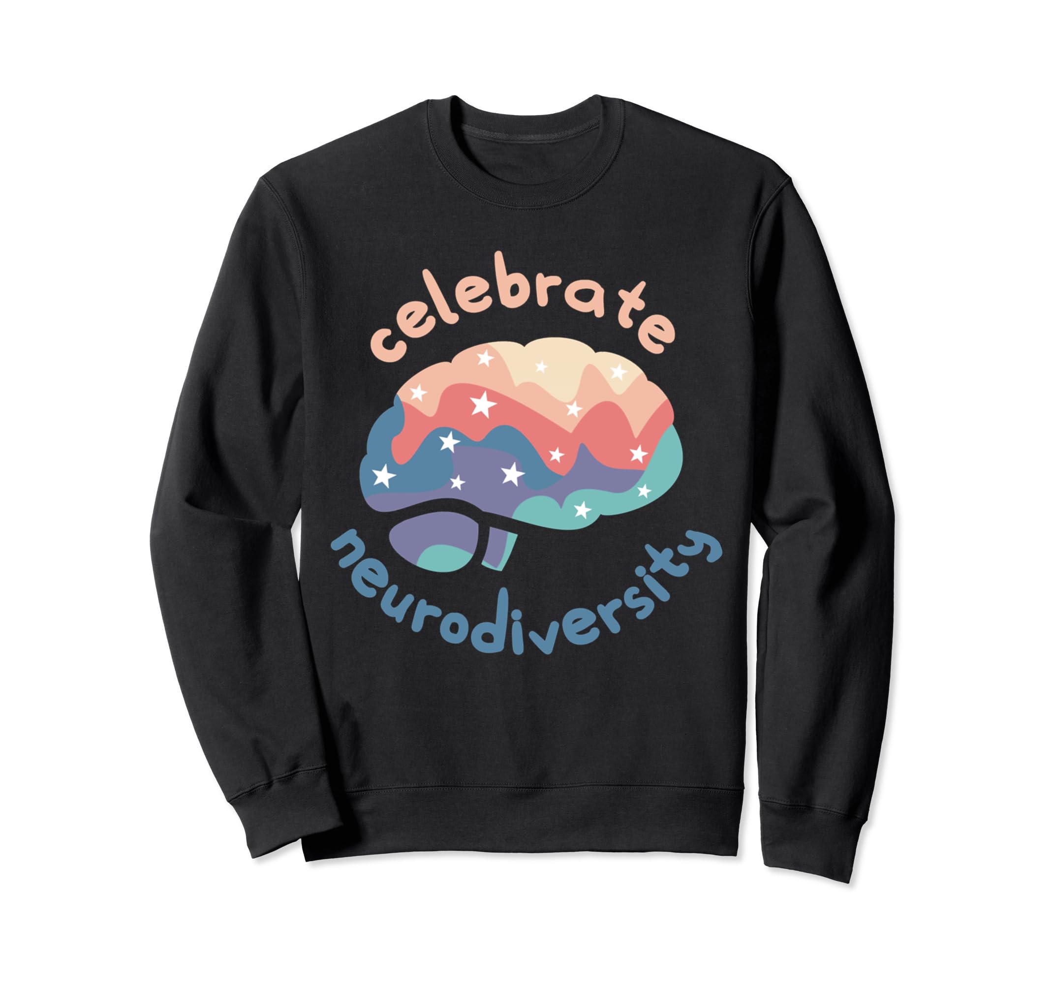 Celebrate Neurodiversity Mental Sweatshirt - Minimalist Print Men Women - T-Shirt, Sweatshirt, Hoodie