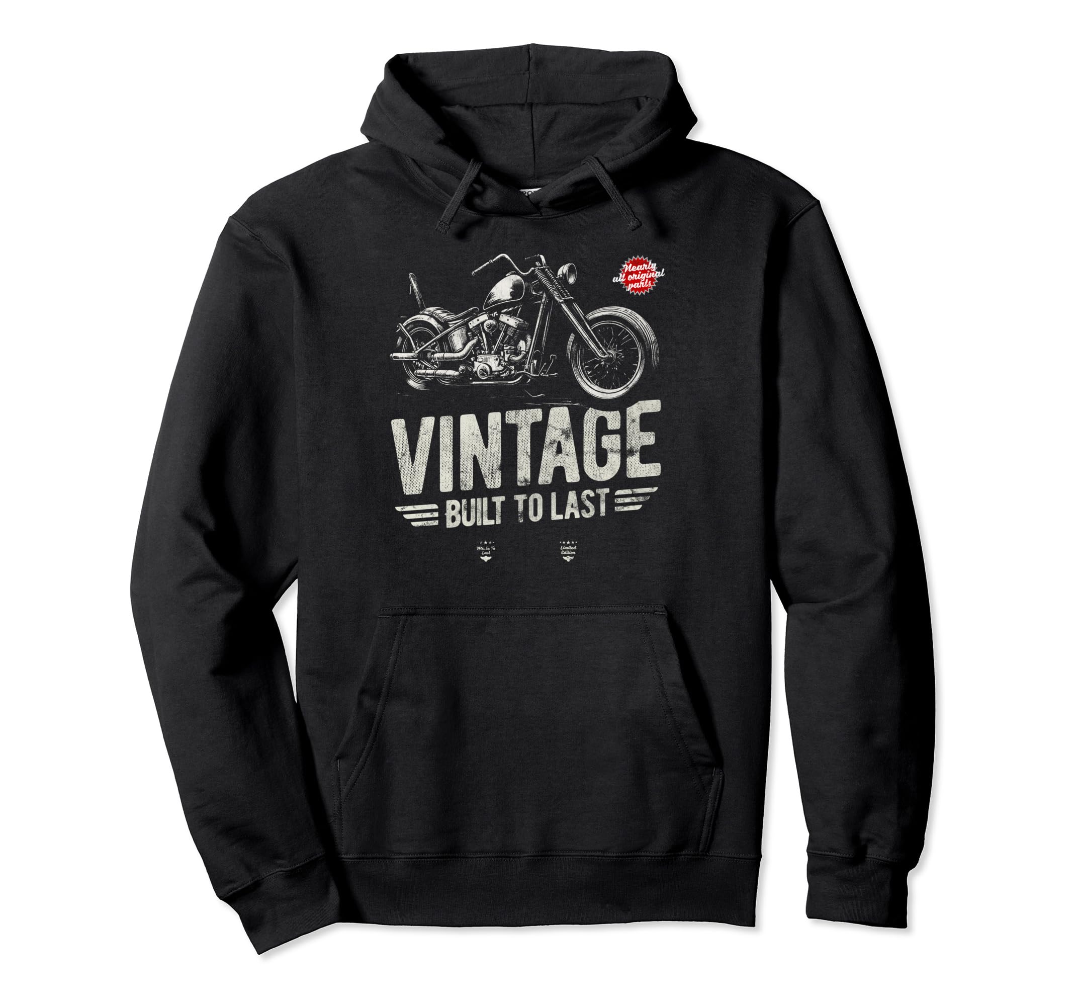 Im Funny Motorbike Birthday Hoodie - Casual Everyday Wear Unisex - T-Shirt, Sweatshirt, Hoodie