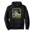 Huntington West Virginia Ufo Alien 80S Hoodie - Fun Novelty Design Unisex - T-Shirt, Sweatshirt, Hoodie