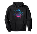 Palm Tree Synthwave Florida Vaporwave 80S Hoodie - Trendy Graphic Unisex - T-Shirt, Sweatshirt, Hoodie