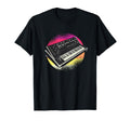 Synthesizer Vaporwave Aesthetic T-Shirt - Novelty Apparel for Adults - T-Shirt, Sweatshirt, Hoodie