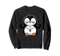 Meditation Penguin Yoga Pose Sweatshirt - Casual Everyday Wear for Adults - T-Shirt, Sweatshirt, Hoodie