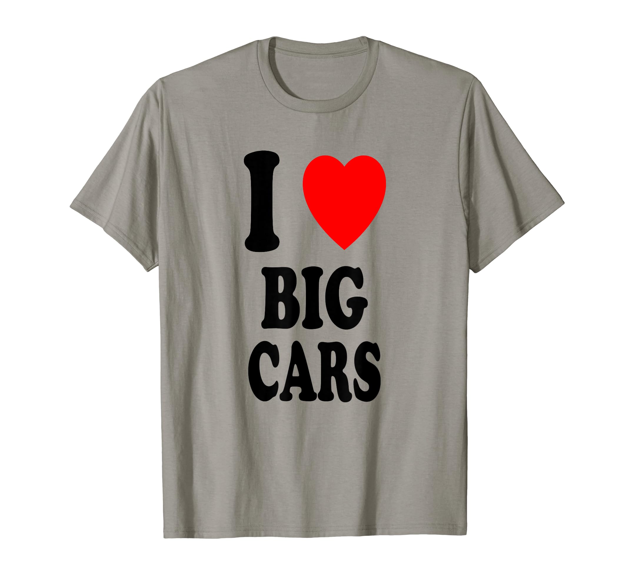 I Heart Love Big Cars Mechanic T-Shirt - Fun Novelty Design Men Women - T-Shirt, Sweatshirt, Hoodie