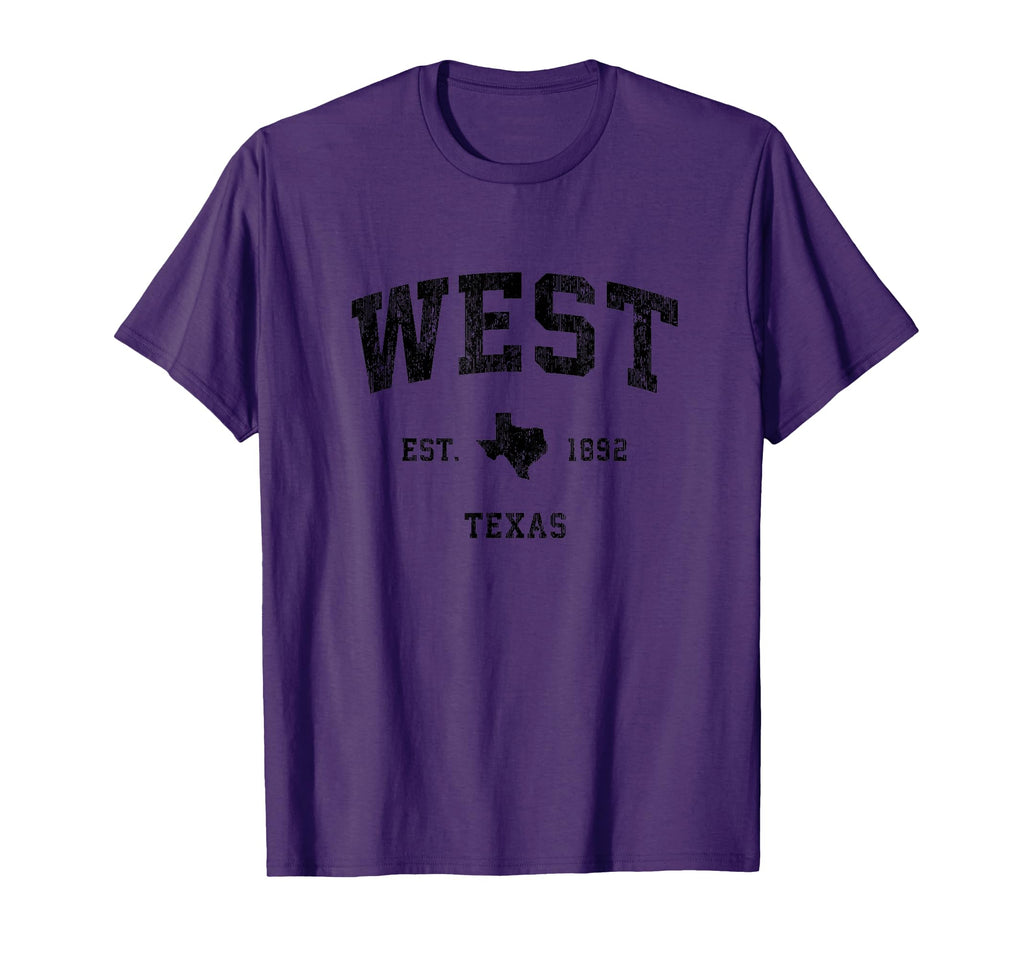 West Texas Tx Athletic Black Sports T-Shirt - Unique Graphic Men Women - T-Shirt, Sweatshirt, Hoodie
