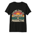 Taking Care Yourself Is Productive Tri T-Shirt - Trendy Graphic for Adults - T-Shirt, Sweatshirt, Hoodie