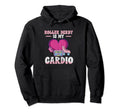 Roller Derby Is My Cardio Roller Hoodie - Fun Novelty Design for Adults - T-Shirt, Sweatshirt, Hoodie