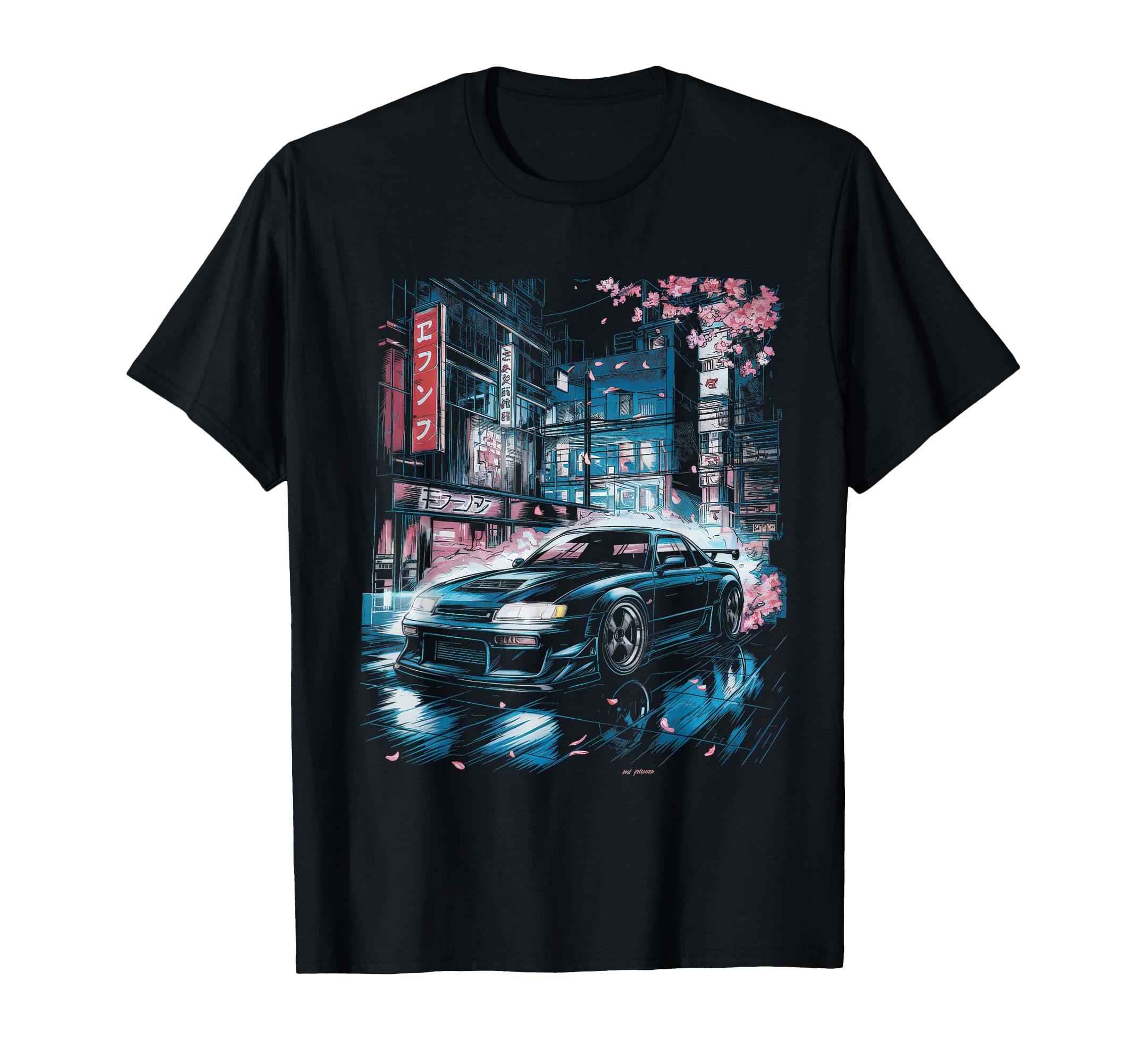 Japanese Car Jdm Japan Street Racing T-Shirt - Aesthetic Graphic Men Women - T-Shirt, Sweatshirt, Hoodie