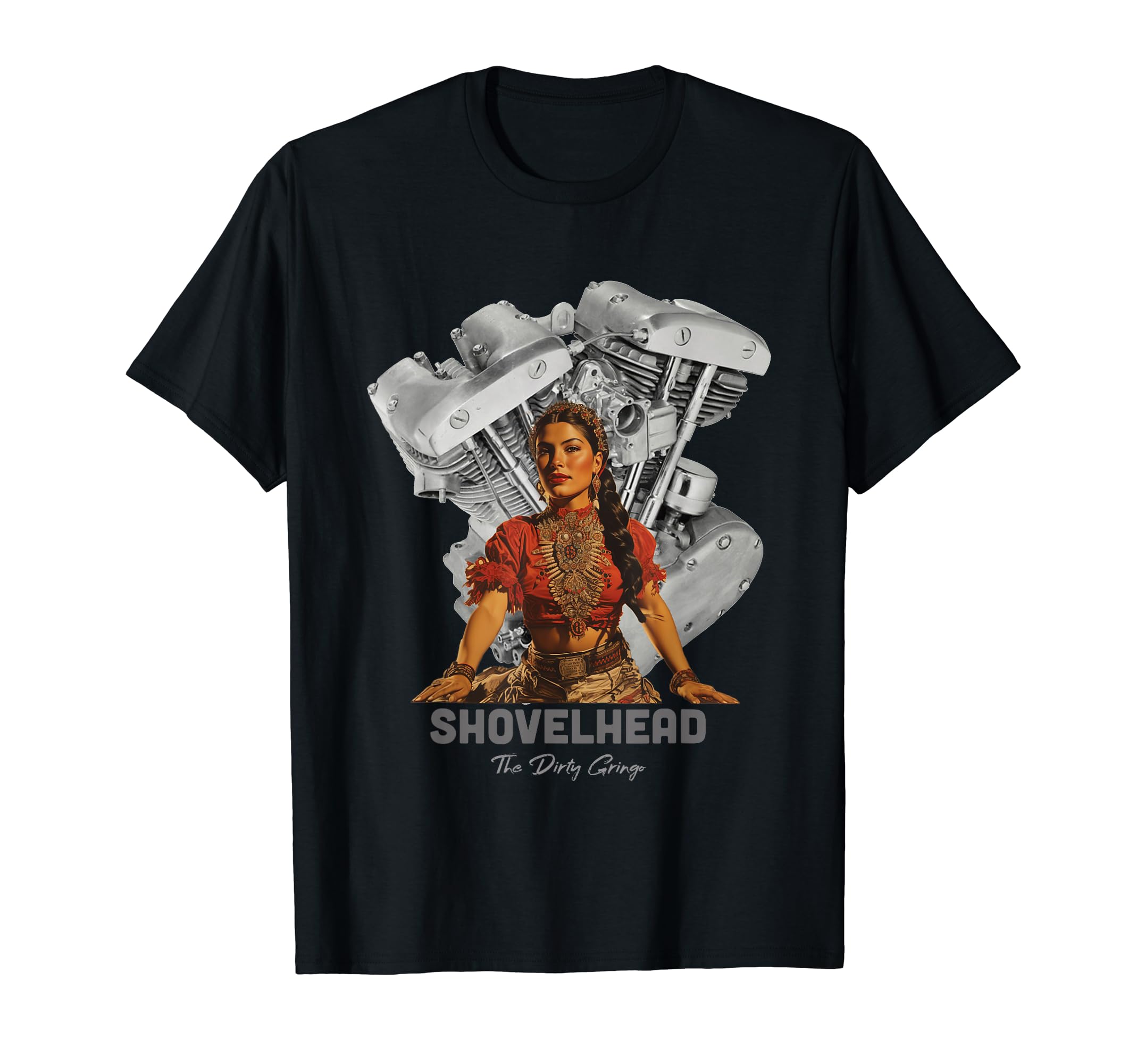 Hd Motorcycle Vtwin Shovelhead T-Shirt - Fun Novelty Design Men Women - T-Shirt, Sweatshirt, Hoodie